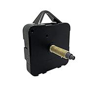 Kit de réparation de moteur pour mécanisme d'horloge à quartz - Fonctionne avec des piles ROHS - Compatible avec Baitu 6168 (Supersize - Filetage doré 24 mm - Longueur totale 30 mm, avec crochet)