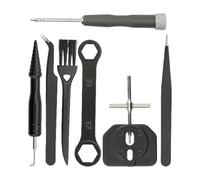 Kit de réparation de moulinet de pêche - Outil de nettoyage polyvalent, entretien compact de la pêche | Outils de service de lubrification, système de bobine de révision de roulement, organisateur