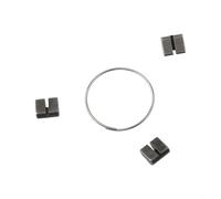 Kit de réparation de moyeu de vélo en acier et ressort pour Novatec Freehub Body 3 cliquets Moyeu de vélo pour pièces de rechange Mécanisme de roue libre