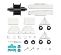 Kit de réparation de nettoyeur de piscine en forme de A, turbine compatible avec les modèles Hayward - Pièces de rechange en plastique blanc 28 x 9,9 x 10,9 cm (siège de 28 pièces)