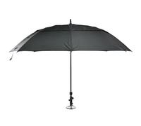 Kit de réparation de parapluie magnétique de 152,4 cm avec base magnétique, un parapluie CVC noir qui garde au frais et au sec pendant l'entretien en plein air