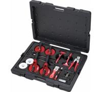 KS TOOLS Coffret MASTER pour pare-brises, 13 pcs