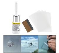 Kit De Réparation De Pare-Brise De Voiture, Kit De Réparation De Verre Fissuré, Nano Réparation Fluide De Vitre De Voiture, Dissolvant De Rayures