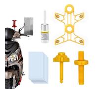 Kit de réparation de pare-brise, liquide de fixation de verre | Kit de réparation de pare-brise fissuré - pour vitres de voiture, voiture, peinture miroir, pare-brise