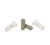 Kit de Réparation de Pare-Soleil, 2 Jeux de Bagues D'embout, Accessoires de Voiture de Remplacement pour 1967-1969 1964-1972, Matériau ABS de qualité Supérieure, Facile