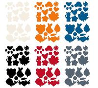 Kit de Réparation de Patch pour Doudoune 6 Pièces Feuilles de Patchs de Réparation Auto-Adhésifs pour Doudoune Patch de Réparation en Nylon Imperméable pour Veste