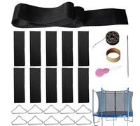 Kit de réparation de patchs de trampoline - Ensemble complet de tapis avec