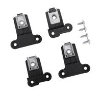 Kit de réparation de phares avant gauche et droit Riloer, support de fixation noir, compatible avec Volkswagen Polo 2016-2025, références 2G0998225 et 2G0998226