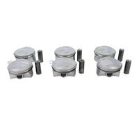 Kit de réparation de piston Ensemble de 6 segments piston voiture standard Φ96 mm pour Porsche Macan pour Panamera S 4S 3.0T V6 970 95B