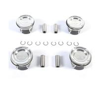 Kit de réparation de piston Jeu de segments piston et pistons moteur standard pour Mercedes-pour Benz W176 C117 X156 W242 W246 A250 CLA250 2.0L L4