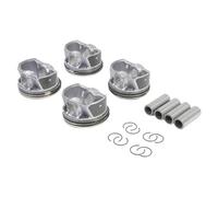 Kit de réparation de piston Kit pistons et segments standard 87 mm (4 pièces/ensemble) pour Ford pour Focus Mustang pour Lincoln MKC 2.3L (2015-2019)