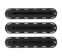 Kit de réparation de planche de surf pour aileron de surf en PVC avec vis et clé, compatibilité générale avec boîtier d'aileron de surf, support étanche pour planche de surf (noir)