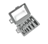 Kit de réparation de plomberie avec extracteurs de vis en acier au carbone - Outil manuel de plomberie pour extraction de filetage de bonde - Ensemble d'outils manuels pour professionnels