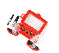 Kit de réparation de plomberie avec extracteurs de vis en acier au carbone pour retirer les tuyaux résistants à l'extraction du filetage