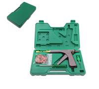 Kit de réparation de pneu sans chambre à air avec bouchons champignons pour camion, camping-car, Jeep, VTT, tracteur, remorque, etc. Réglable - Quatre adaptateurs (noir)