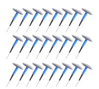 Kit de réparation de pneus avec 24 rustines en caoutchouc, comprenant des bouchons en forme de champignon et des clous intégrés. Convient aux voitures, motos, camions et bus. (merde)