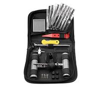 Kit de réparation de pneus avec bouchons pour réparer les crevaisons et les crevaisons pour voiture, moto, camion, tracteur, remorque, RV, ATV, ARB, SUV (39 pièces)