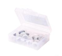 Kit de réparation de pneus de clous en caoutchouc pour réparation instantanée de crevaison de voiture - Vis auto-taraudeuses professionnelles pour vélo, SUV, tracteur - 2 tailles incluses (50S + 50L)