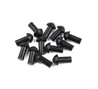 Kit de réparation de pneus de voiture et moto pour voitures, motos, VTT, remorques, camions et tondeuses à gazon, noir (20 pièces)
