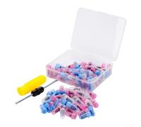 Kit de réparation de pneus en caoutchouc sans chambre à air, joints hermétiques pour voiture, moto, scooter, VTT, vélo électrique, sans retrait de pneu, caoutchouc, métal, tailles assorties, lot de