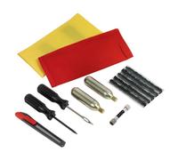 Kit de réparation de pneus Moto et Quad avec accessoires de gonflage KS TOOLS - 150.1085