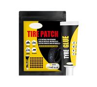 Kit De Réparation De Pneus Professionnels, Chambre À Air, Ensemble D'outils Professionnels Comprenant 48 Pièces, Patch 1 Pièce, Fluide Pour Pneus De Vélo