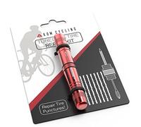 Kit de réparation de pneus sans Chambre à air pour Les vélos KOM Cycling - 8 Couleurs ! Répare Les crevaisons des pneus de VTT et de vélo de Route - Comprend 8 Bandes de Bacon.