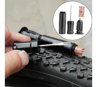 Kit De Réparation De Pneus Sans Chambre À Air, Pour Vélo De Montagne, Avec Insertion De Guidon