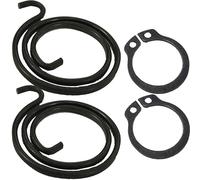 Kit de réparation de poignée de porte 2 ressorts et 2 circlips (2,25 tour, ressort de 1,8 mm d'épaisseur)