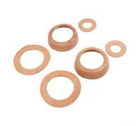 Kit de réparation de pompe 2 manchons de piston en cuir pour bec verseur et pompes à main avec tasses de valve conçues pour une durée de vie prolongée de la pompe