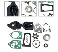 Kit de réparation de pompe à eau pour Mercure et hors-bord 40-70HP 1977-1997 remplace 46-77177A3 77177A3 18-3324 Néoprène Turbine complète pour Marine Engine Co