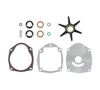 Kit de réparation de pompe à eau pour moteurs hors-bord Mercury Mariner 40-250 CV et MerCruiser Alpha One Gen 2 - Kit complet avec turbine, joints et plaque de montage [Compatible avec 47-8M0100526]
