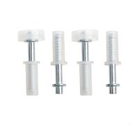 Kit de réparation de porte pliante 1/4/8 - Pièce de rechange contenant des pivots supérieurs et inférieurs pour porte pliante en accordéon (4 pièces)