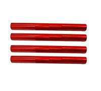 Kit de réparation de Poteau de Tente Zenithaur, Tubes de Remplacement en Alliage en Aluminium 4pcs pour diamètre 7,9-8,5 mm Polonais de Tente