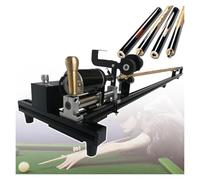 Kit de réparation de queue de billard 7 en 1, meuleuse et polisseuse de pointe de billard, outil d'entretien de qualité professionnelle pour la maison et le club
