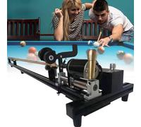 Kit de réparation de Queue de Billard, Outil Multifonctionnel de réparation de Queue de Snooker, kit de façonnage des Embouts, Machine de réparation de queues, kit 7 en 1, réparateur de queu