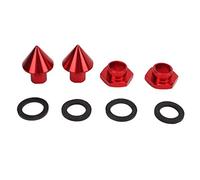 Kit de réparation de quincaillerie de jambe de force en verre arrière pour hayon 3 portes 1992-1995 et CRV 1997-2001, remplacement en alliage d'aluminium avec numéros OE 90101 SR3 (Rouge)