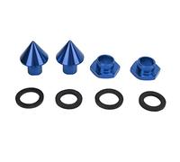Kit de réparation de quincaillerie de jambe de force en verre arrière pour hayon 3 portes 1992-1995 et CRV 1997-2001, remplacement en alliage d'aluminium avec numéros OE 90101 SR3 (Bleue)