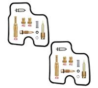 Kit de réparation de reconstruction de carburateur Kit De Réparation De Carburateur De Moto Pour H&onda 125 VARADERO XL125V XL125 125cc Pièces De Flotteur De Reconstruction De Carburateur(NOIR 1)