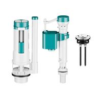 Kit de réparation de réservoir de toilettes, robinet d'eau réglable | Kit de réparation de toilettes à l'intérieur du réservoir, ensemble de pièces portables faciles à régler