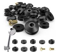 Kit de réparation de rondelle de robinet | Kits de réparation de robinet de pour la maison - Rondelles de biseautées et pièces de vis Bibb en laiton pour réparer les fuites de