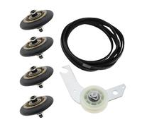 Kit de réparation de roue de Support de tambour de sèche-linge, Compatible avec Electrolux, sèche-linge avec courroie de séchage 137315300, poulie de renvoi 134715900 134793500, 1 ensemble