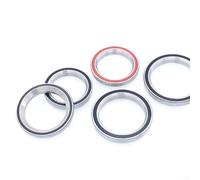 Kit de réparation de roulement de casque de vélo en acier - Roulement supérieur pour VTT - Compatible avec les tailles 41 mm, 41,8 mm, 47 mm, 49 mm, 51 mm, 52 mm, rotation stable, installation facile