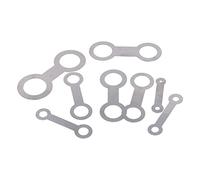 Kit de réparation de saxophone, 8 pièces en métal facile à tenir outil de réparation de tampon de saxophone portable pour l'entretien Accessoires pour instruments de musique