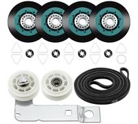 Kit De Réparation De Sèche-linge WPW10314173 4392067 W10837240, Poulie De Renvoi, Compatible Avec Whirlpool, Pièces De Sèche-linge Duet Cabrio