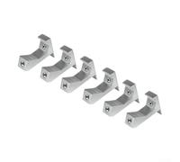 Kit de réparation de sol 6 pièces pour remontage de sous-plancher avec supports en aluminium pour fixer les sols qui couinent, convient pour une utilisation sur le bois et les solives I