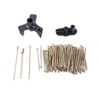 Kit de réparation de sol en bois sous le tapis qui grince Plus de fournitures de projet de menuiserie avec 5 outils 50 vis pour planchers de bois franc et tapis en acier