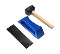 Kit de réparation de sol professionnel : marteau taraudeur en nylon et pince à planches pour un alignement rapide et sûr sur les planchers de bois franc