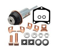 Kit de réparation de solénoïde universel multi-usages pour démarreur de moteur - Pièces de contact adaptées pour 028000-3600 - Relais solénoïde de démarreur - Connecteur pour tondeuse à gazon -
