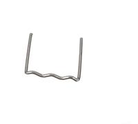 Kit de réparation de soudage en plastique 100 agrafes à chaud, 0 60/0 8 mm pour pare-chocs de voiture (agrafes plates de 0,8 mm)